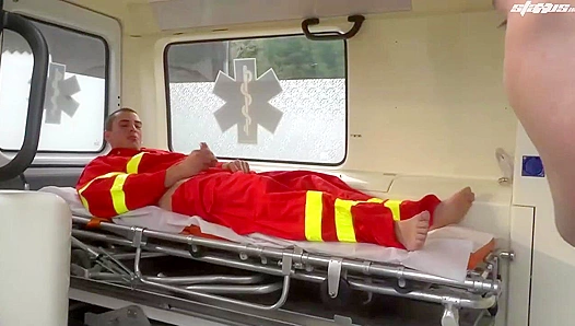 Emergency Hard-on - Alex Stevens Fucked By Julien Heath In The Ambulance