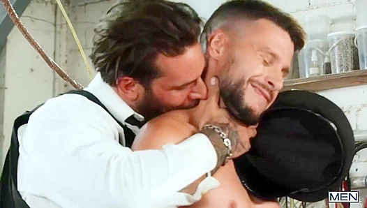 Uniformed Desire - Big Dick Action with Papi Kocic and Dmitry Osten - Straight Turn Gay