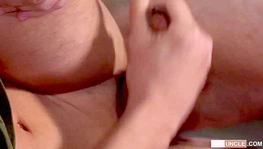 Hot Soldier Boys - Felix & Mateo's Steamy Barracks Binge - MilitaryDick