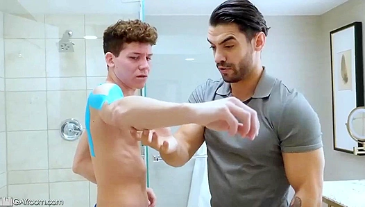 DILF Arad Winwin Fucks His Sexy Stepson Grey Gold