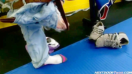 Experienced Stud Takes Down Newbie Kyler Benz - A Nextdoor Twink Encounter