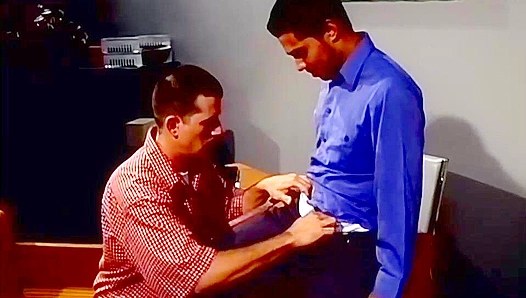 Job Interview Turns Hot - Horny Mike Gee Fucks Manuel Garcia - Bonus Hunks