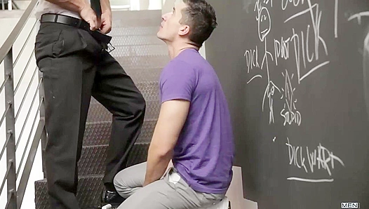 Jessy Ares and Jay Roberts - Steamy Vengeance in the Gay Office