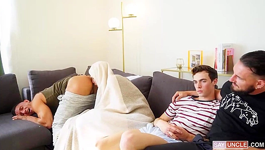 Family Frenzy - Dakota Lovell & Jax Thirio Join a Hot Gay Foursome