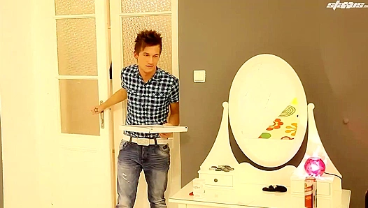 Johan Volny and Mike Cage - A Tasty Slice of Gay Pizza Action - Gay XXX