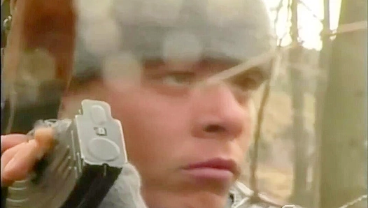 Alex Lambert Ravages Captive Wolf Remulus on Bed - Falcon Studios