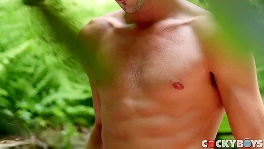 Cory's Massive Dick Pounds Ben's Tight Bubble Butt for CockyBoys