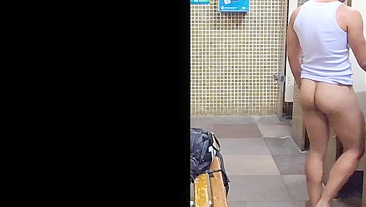 Gay Sex Capers in the Bus Terminal Bathroom