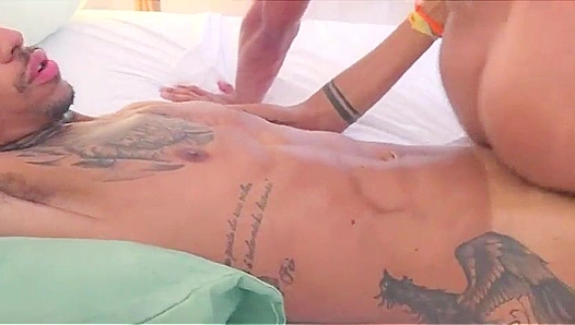 Delicious Naughty Stud Takes It In The Ass And Swings His Dick Wildly