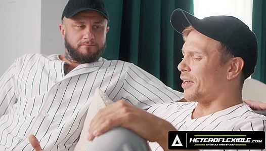 Straight Bros Turn Gay for a Cock Size Showdown