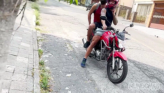 Riding My Friend's Bike and His Dick!