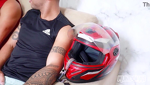 Riding My Friend's Bike and His Dick!