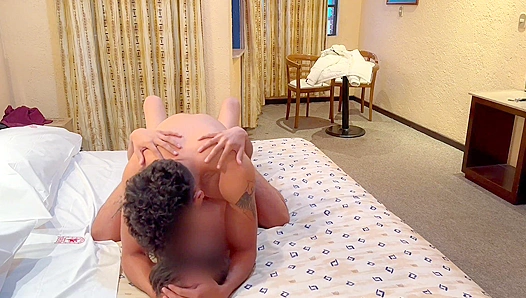 Student's Advice Session Turns Into Me Riding His Hard Cock Until He Fills My Ass Deeply