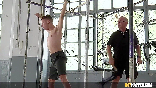 Master Kane Teases Twink Jonny Montero's Cock