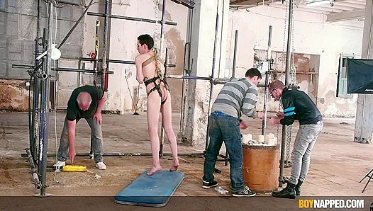 Master Kane Teases Twink Jonny Montero's Cock