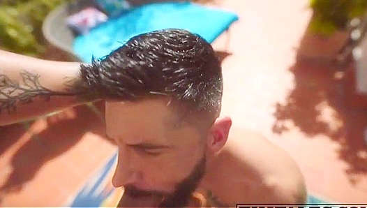 Big Dick Pounds Tattooed Stud Nicely