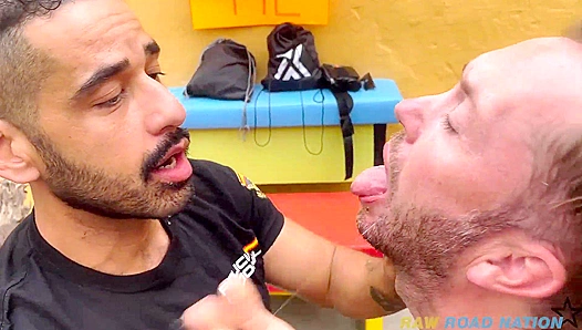 Nasty Spanish Cop Barebacks My Hole