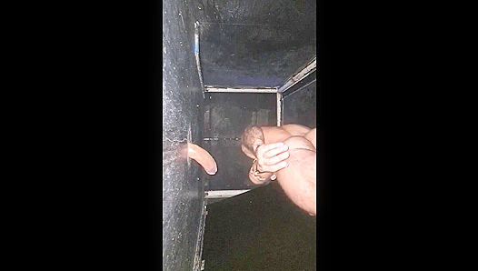 Glory Hole Surprise: Blindly Pleasing Every Stranger Until They Cum