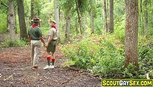 Wild Scouts: Canyon & Reece Breed in the Woods