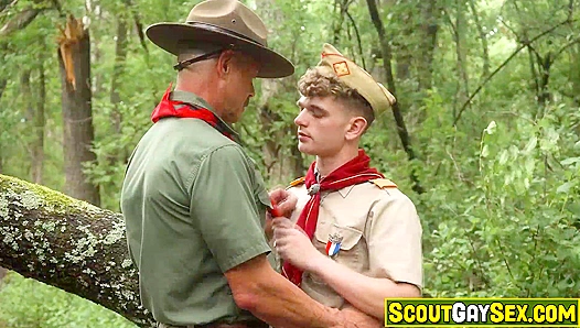 Wild Scouts: Canyon & Reece Breed in the Woods