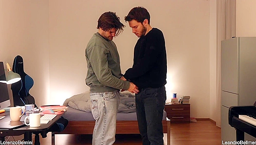 Big Dick Buddies: Passionate Frotting and Intense Kissing