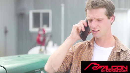 Falcon Studios: Hot Latino Farmer Fixes Tractor & Jock's Tight Ass