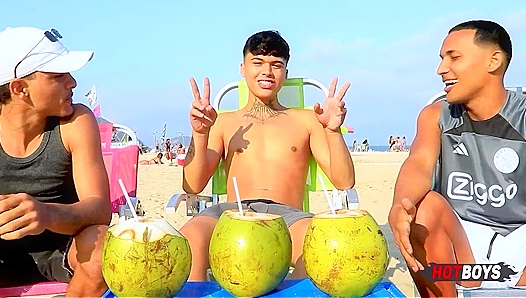 Hot Threesome: Fucking Our Friend Raw!