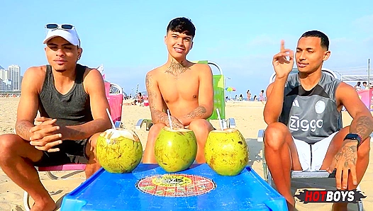 Hot Threesome: Fucking Our Friend Raw!