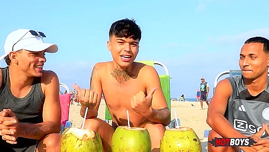 Hot Threesome: Fucking Our Friend Raw!