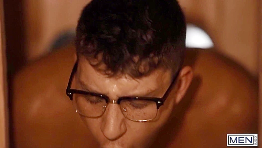 Paul Canon Discovers a Glory Hole at the Art Gallery, Finding Pierce Paris Ready for Him