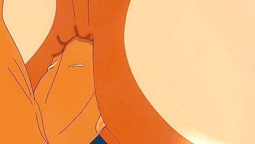 Uncensored Anime: Boyfriend Rubs Dick Against My Ass After Stripping Me Down