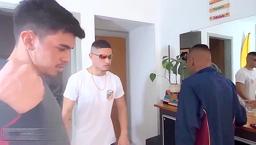 Guzzling Milk from My Straight Buddy - Part 1