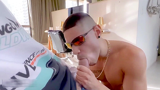 Guzzling Milk from My Straight Buddy - Part 1