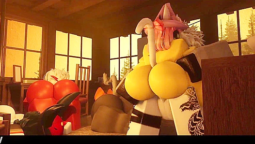 Snowy Night Femboy Seduction