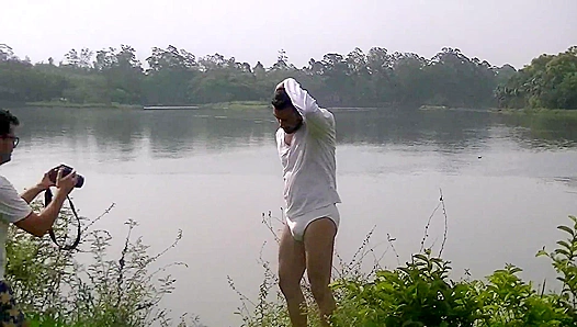 Strip Down for the Camera: Hot Gay Nude Photo Session