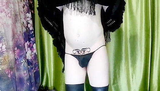 Cute DemonBoy Masturbates Seductively for Naughty Boys