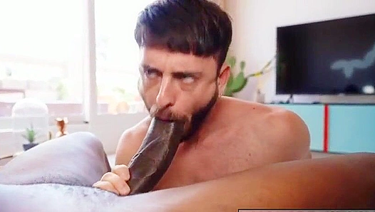 Massive Black Cock Shatters Tight Gay Ass