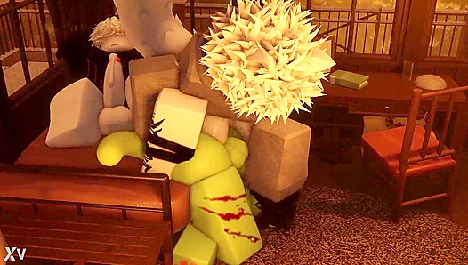 Double Teamed: Zombie Femboy Cat's Wild Encounter