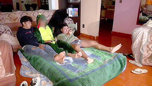 Sleepover Turns Wild: Bareback Boning Until Impregnation