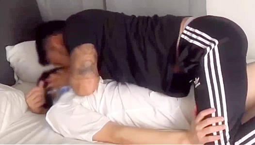 Muscle Coupe's Bareback Bliss: Hot Japan Twinks Toy Each Other's Asses