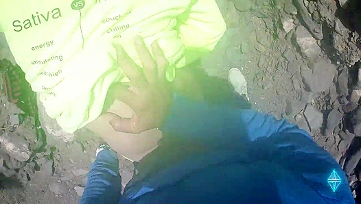 Hot Young Tourist Catches Me Pissing: Unexpected Sexy Encounter