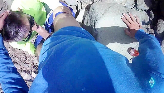 Hot Young Tourist Catches Me Pissing: Unexpected Sexy Encounter