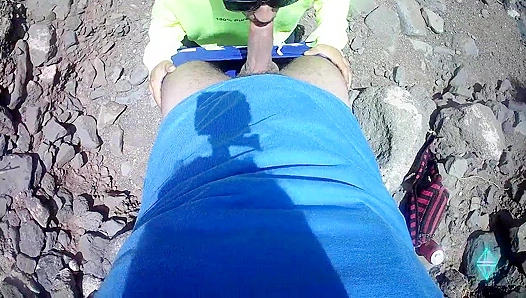 Hot Young Tourist Catches Me Pissing: Unexpected Sexy Encounter