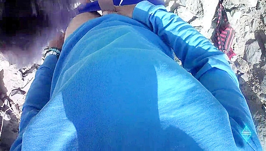 Hot Young Tourist Catches Me Pissing: Unexpected Sexy Encounter