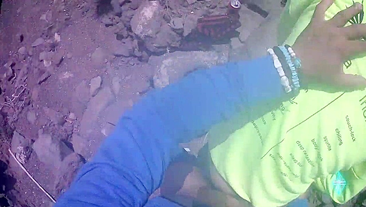 Hot Young Tourist Catches Me Pissing: Unexpected Sexy Encounter