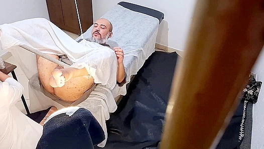 Prostate Exam Turns into Strap-On Surprise at the Doctor's Office