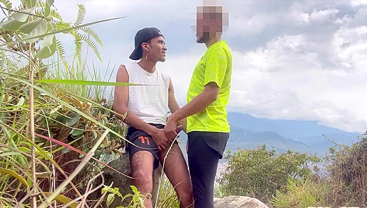 Unexpected Encounter: Roadside Fuck After Solo Session