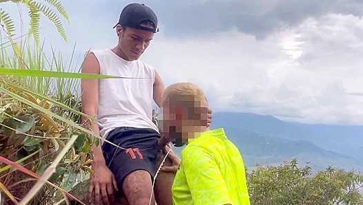 Unexpected Encounter: Roadside Fuck After Solo Session