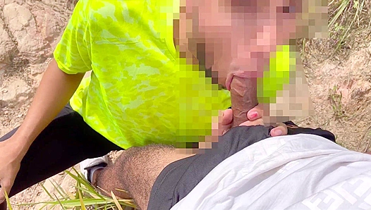 Unexpected Encounter: Roadside Fuck After Solo Session