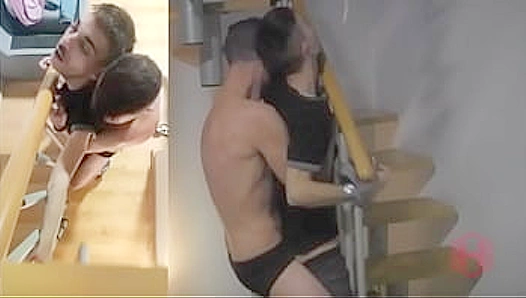 Hot Married Man Sneaks Gay Sex While Wife Showers